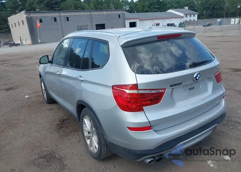 2015 BMW X3 xDrive28I из США, поврежденный, VIN 5UXWX9C56F0D49112